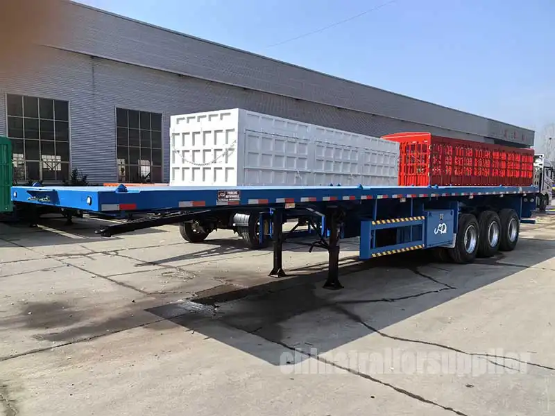 Flatbed Semi Trailer 4